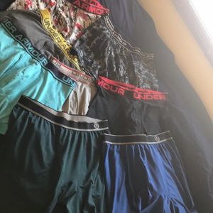 Under Armor and lululemon men’s underwear